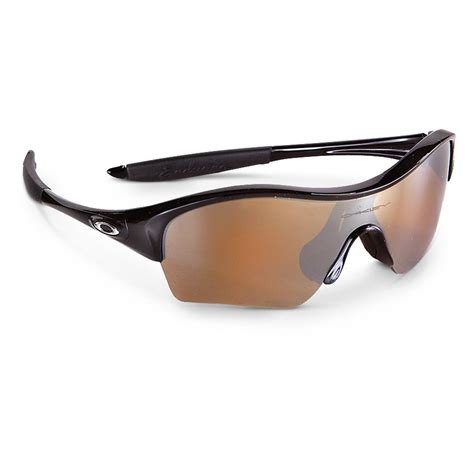 Women's Oakley® Edge Polarized Sunglasses, Black Frame / Tungsten ...