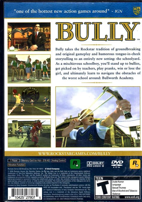 Bully (Sony PlayStation 2 - Video Games