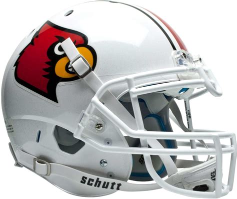 Louisville Cardinals Schutt Authentic Football Helmet - Walmart.com ...