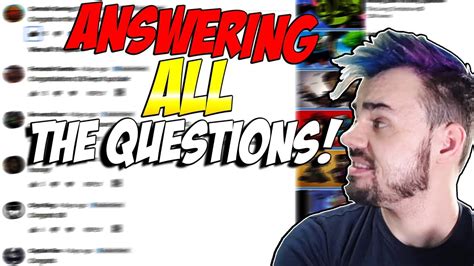 Answering ALL YOUR Questions and NAME REVEAL?!? - 100k QnA - YouTube