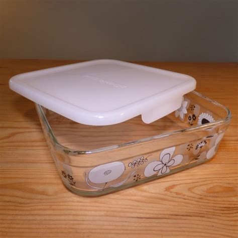 Large Glass Storage Container with Plastic Lid