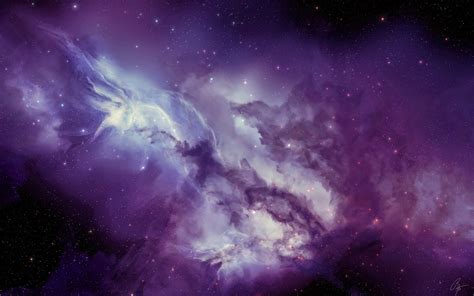 Purple Nebula Galaxy Wallpaper HD background - Best Cool Wallpaper ...