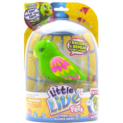 Little Live Pets Tweet Talking Birds Choice of Characters One Supplied ...