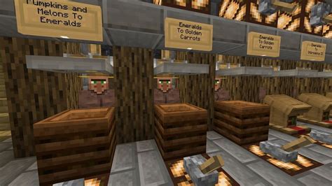 Minecraft Villager Trading Hall Design : Villager Pmcview3d Schemagic | Giyarisyah