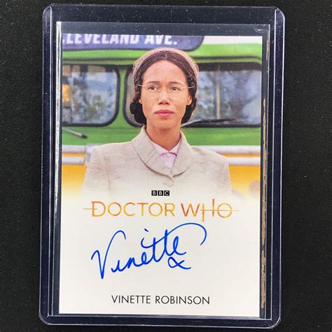 2022 Doctor Who Series 11 & 12 VINETTE ROBINSON AS ROSA PARKS (11.3) H – Cherry Collectables