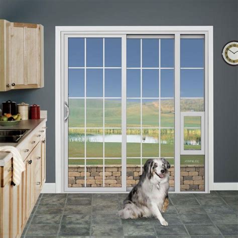 Sliding Glass Pet Door Large | Pets Animals US