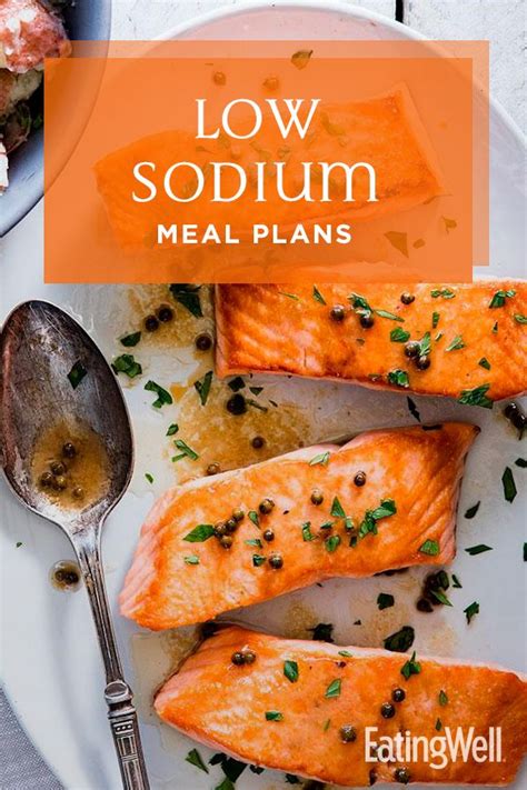 Low Sodium Meal Plans | Heart healthy recipes low sodium, Low salt recipes, Low salt diet