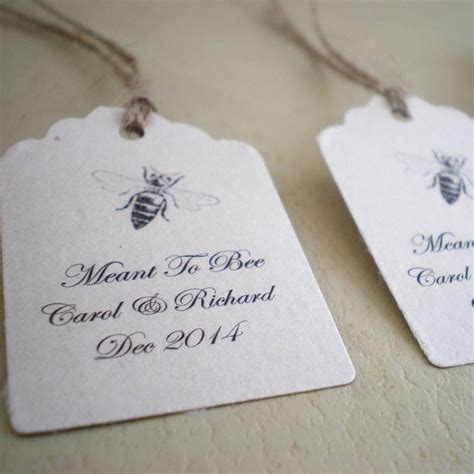 Personalised Favour Tags By EdgeInspired | notonthehighstreet.com