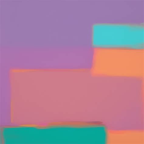 Minimalist Modern Art with Pastel Colors · Creative Fabrica