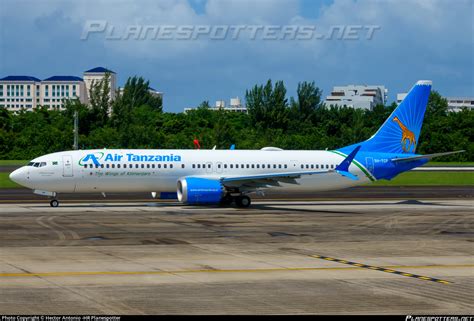 5H-TCP Air Tanzania Boeing 737-9 MAX Photo by Hector A Rivera Valentin -HR Planespotter | ID ...