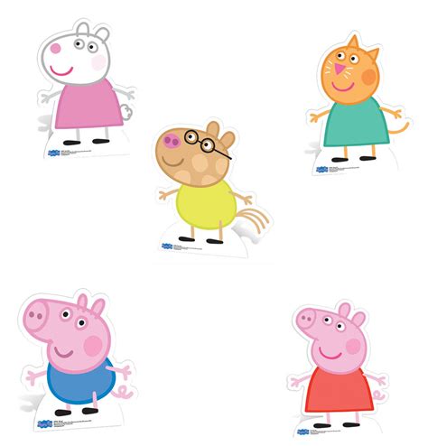 Peppa Pig Large Stand Up Party Photo Prop Decorations