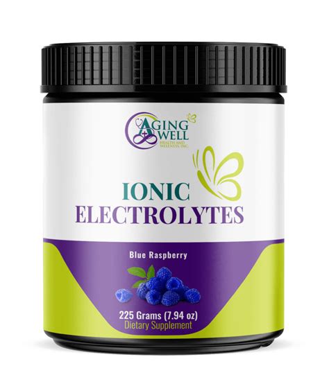 Ionic Electrolytes - Aging Well Health and Wellness