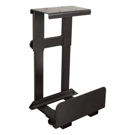 Stand Up Desk Store Computer Mount Under Desk Adjustable CPU Holder | Stand up desk, Standing ...