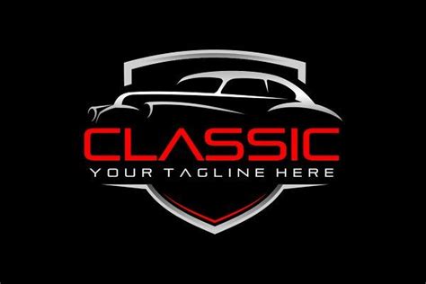 Classic Car Logo | Car logos, Logo templates, Logo design