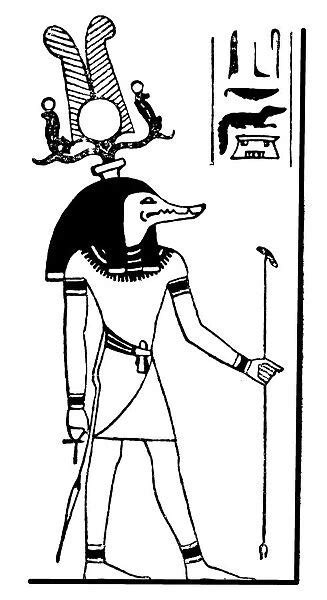 Egyptian God Sobek Our beautiful Wall Art and Photo Gifts include ...