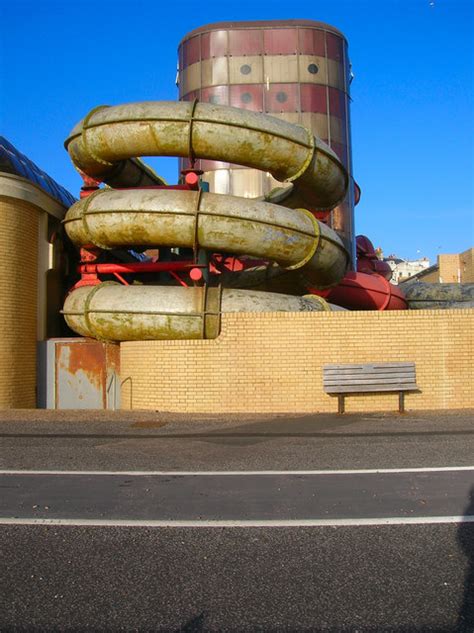 Pipes, King Alfred Leisure Centre © Simon Carey :: Geograph Britain and ...