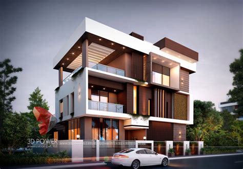 Ultra Modern Home Designs | Home Designs: Tremendous 3D Exterior ...