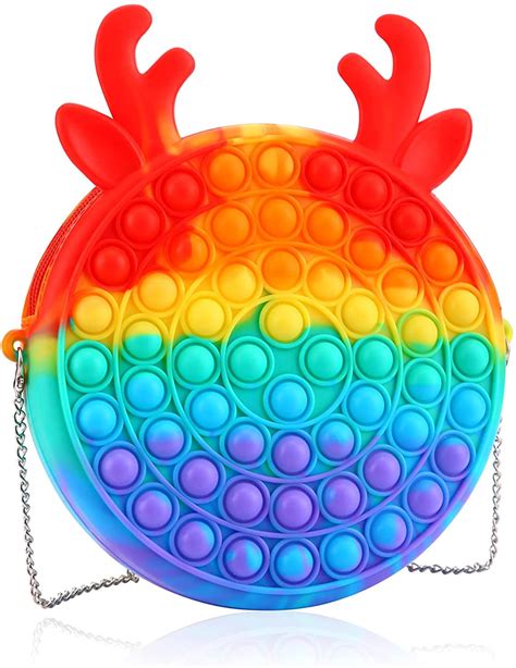 Buy Pop Fidgets Toy Purse Bag for Girls,Popper Fidget Toys for Girls Handbags,Pop Crossbody ...