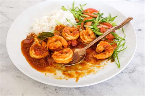 Sambal Udang (Sambal Prawns) - a recipe from Cook Eat World