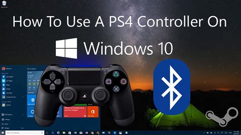 How To Use A PS4 Controller In Windows 10 Over Bluetooth - YouTube