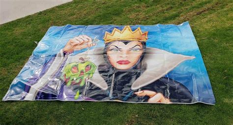 Disneyland Resort Villains Evil Queen Huge Vinyl Banner Prop Halloween ...