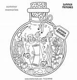 Bottle Coloring Pages sketch template