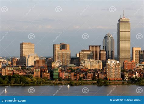 Boston Back Bay Skyline stock image. Image of destination - 23615909