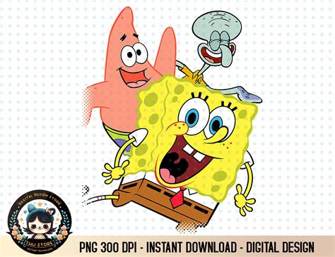 SpongeBob SquarePants Patrick,Squidward,Spongebob png - Inspire Uplift