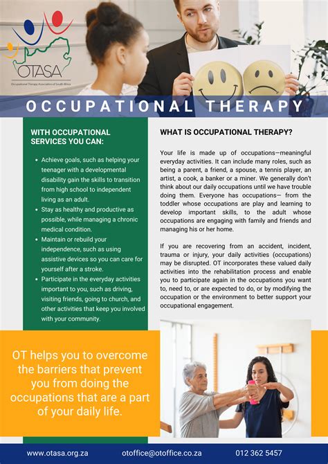 Occupational Therapy Promotional Flyers/Posters - OTASA