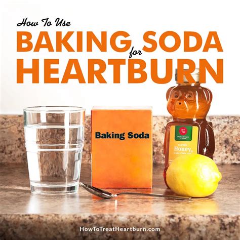 How To Use Baking Soda For Heartburn Relief With Recipes