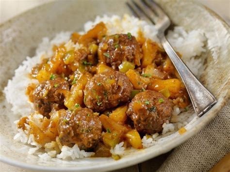 Classic Sweet and Sour Pineapple Meatballs - Canadian Beef | Canada Beef