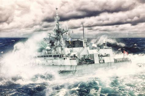 HMCS Ottawa by Shawna Mac by ShawnaMac on DeviantArt