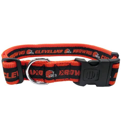 Cleveland Browns Woven Dog Collar