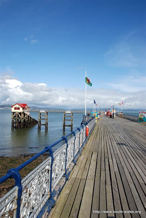 Mumbles Village and Mumbles Pier in the Gower, Swansea