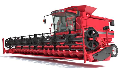 Combine harvester model - TurboSquid 1511455