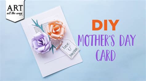 DIY Mother's Day Card | Handmade Cards - YouTube