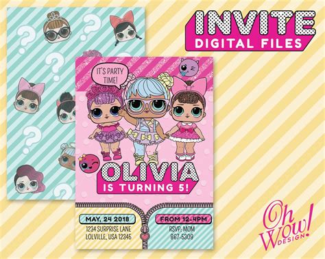 24++ Lol Surprise Birthday Invitations Digital