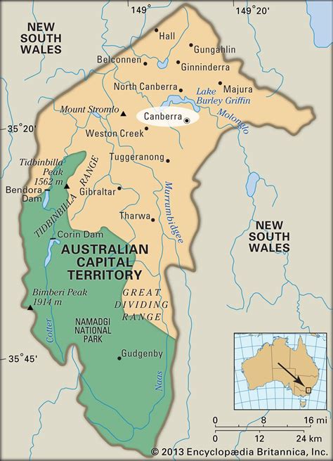 Canberra | History, Map, Population, Climate, & Facts | Britannica