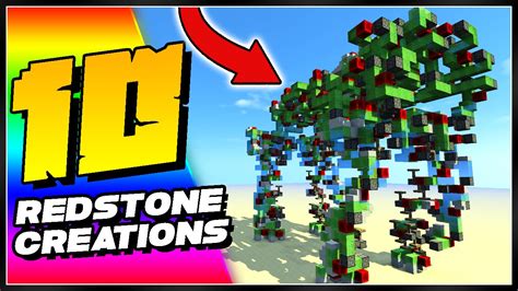 10 Minecraft Redstone Creations That Will Blow Your Mind - YouTube