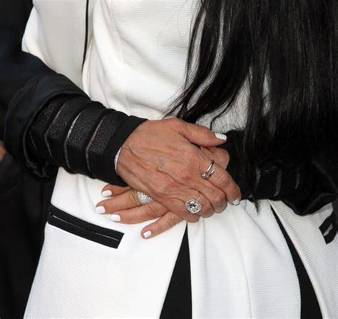 Kris Jenner Is Wearing a Giant Diamond on Her Ring Finger