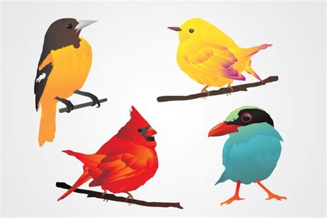 Bird Vector Clip Art (Free) Free Vector Download | FreeImages