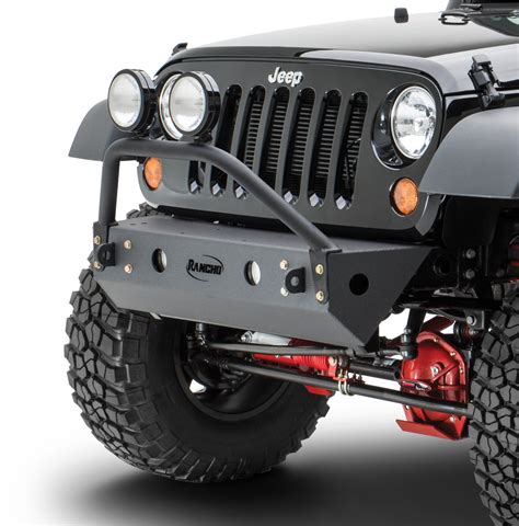 Rancho RS6230B RockGEAR Front Grill Guard for 07-18 Jeep Wrangler JK ...