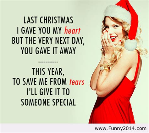 Robyn Ingram Info: Last Christmas I Gave You My Heart But The Very Next Day You Give It Away