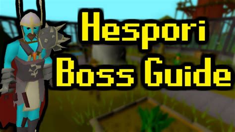 Osrs Hespori Guide - Osrs 1 99 Farming Guide 2021 Fast And Profitable / I will go over ...