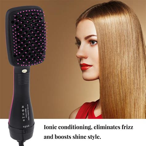 Mgaxyff 2 in 1 Multifunctional Anion Hair Dryer Brush Comb Styler Hairdressing Tool, Hair Blow ...