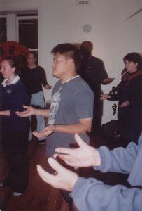 a group of people practicing fragrant qigong techniques | Qigong, Tai chi chuan, Chi kung