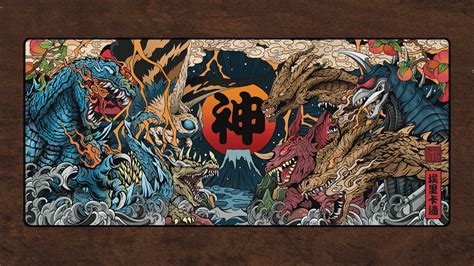 Klash of the Kaiju Deskmat – Otakeebs