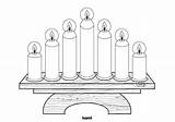 Kwanzaa Candle Coloring Sheet For Teachers  Perfect Grades 1st sketch template