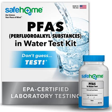 Buy Safe Home PFAS in Drinking Water Test Kit – Full Scan for 12 ...