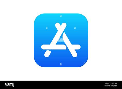 App Store iOS, Logo, White background Stock Photo - Alamy